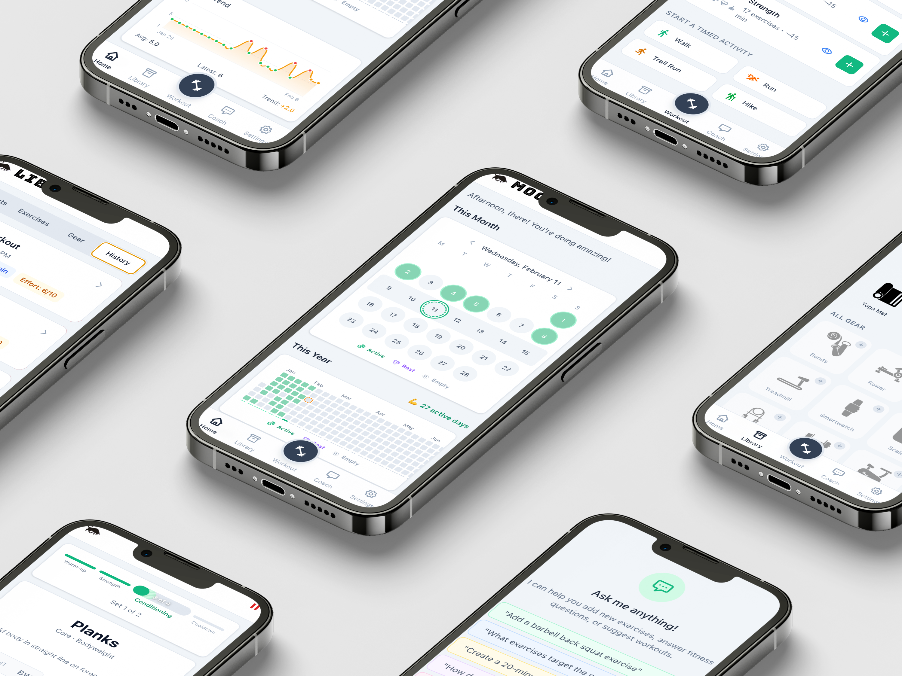 Moove app feature highlights